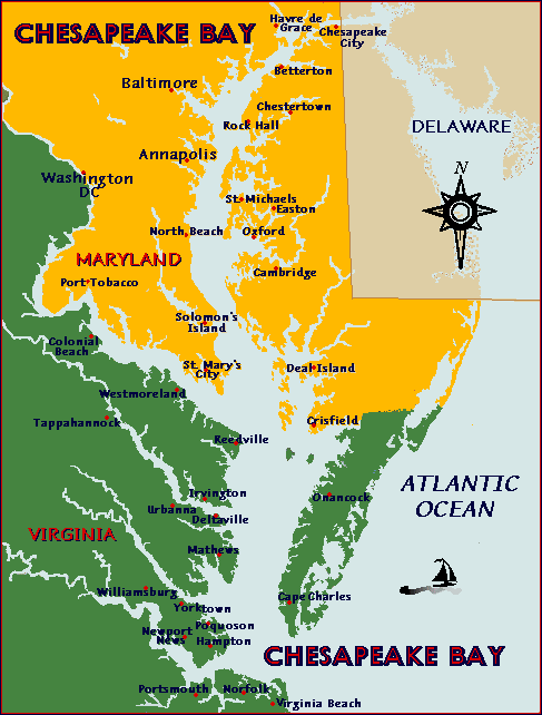File Chesapeake Bay Watershed Map Jpg Wikipedia