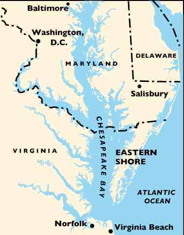 United States Mid Atlantic Chesapeake Bay Region