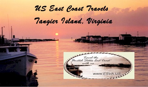 Tangier Island, A Chesapeake Bay Island located 12 miles west of the Eastern Shore of Virginia, Departure Onancock Virginia